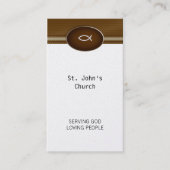 Christelijk | Pastor | Prijs Visitekaartje (Voorkant)