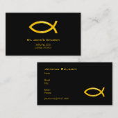 Christelijk | Pastor | Prijs Visitekaartje (Voorkant / Achterkant)