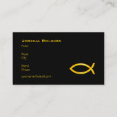 Christelijk | Pastor | Prijs Visitekaartje (Achterkant)