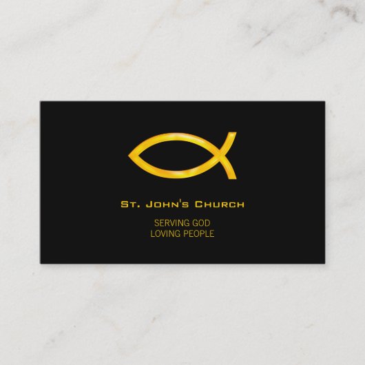 Christelijk | Pastor | Prijs Visitekaartje (Voorkant)