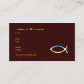 Christelijk | Pastor | Prijs Visitekaartje (Achterkant)