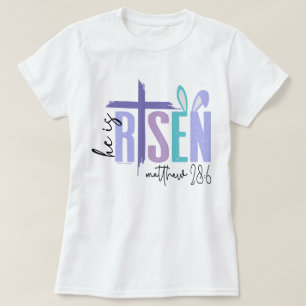 Christelijk Pastoverhemd - Hij Is Opgewekt T-shirt