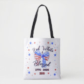 Christelijk Patriottisch Amerika 250 Feest Tote Bag (Voorkant)