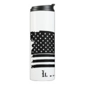 *~* Christelijk Patriottisch Kruis AP16 Noodvlag Thermosbeker (Gedraaid links)