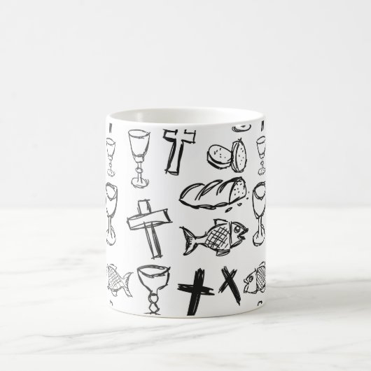 Christelijk patroon koffiemok (Center)