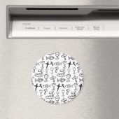 Christelijk patroon magneet (Insitu (Vaatwasser))