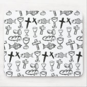 Christelijk patroon muismat (Voorkant)