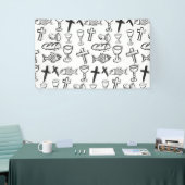 Christelijk patroon spandoek (Beurs)