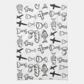 Christelijk patroon theedoek (Verticaal)