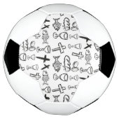 Christelijk patroon voetbal (Gedraaid)