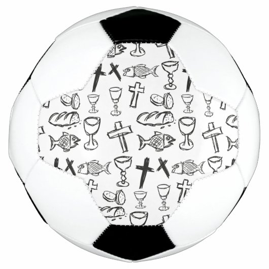 Christelijk patroon voetbal (Voorkant)
