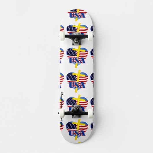 Christelijk Persoonlijk Skateboard (Voorkant)