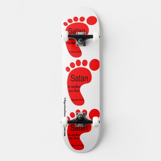 Christelijk Persoonlijk Skateboard (Voorkant)