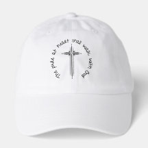 Christelijk Petje met Kruis Pet
