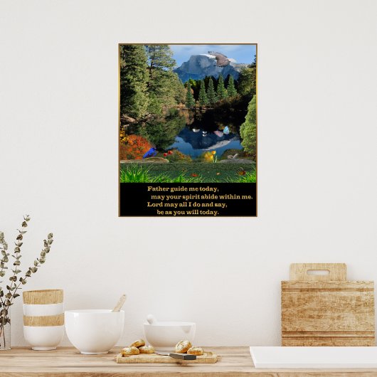 Christelijk poster (Keuken)