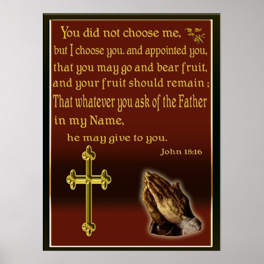 Christelijk poster (Voorkant)