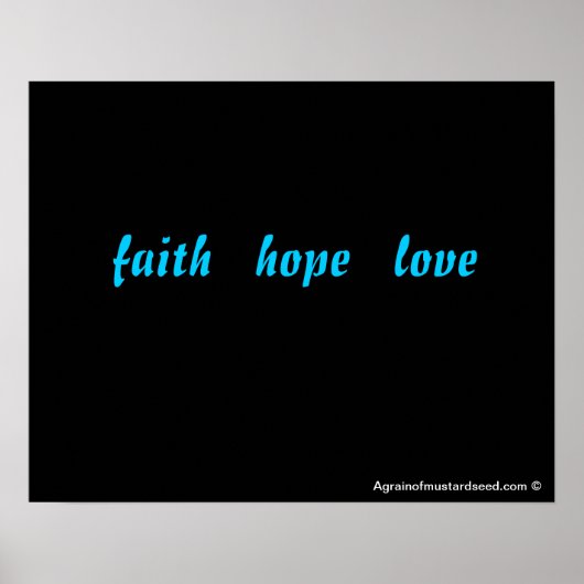 Christelijk Poster (Voorkant)