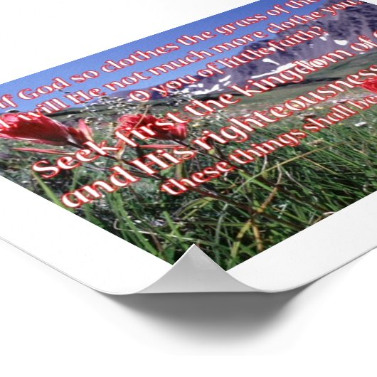 Christelijk Poster (Hoek)