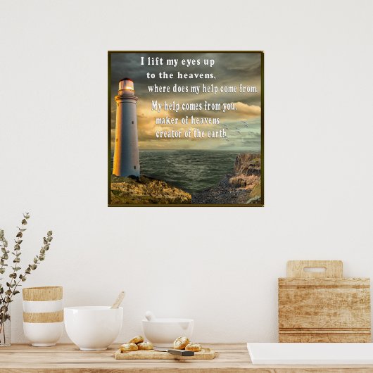 Christelijk poster (Keuken)