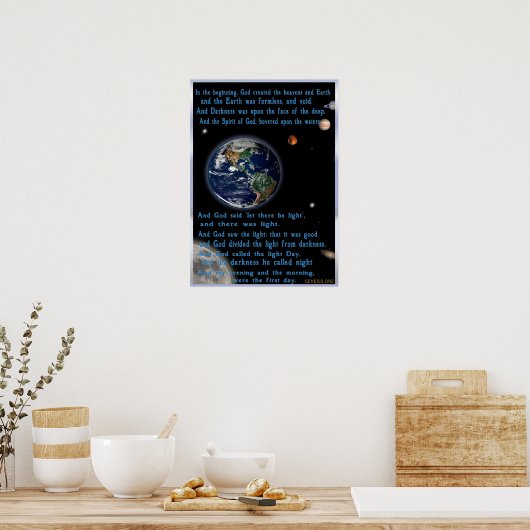 Christelijk poster (Keuken)