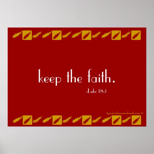 Christelijk Poster (Voorkant)