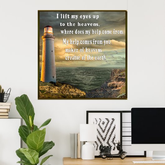 Christelijk poster (Thuiskantoor)