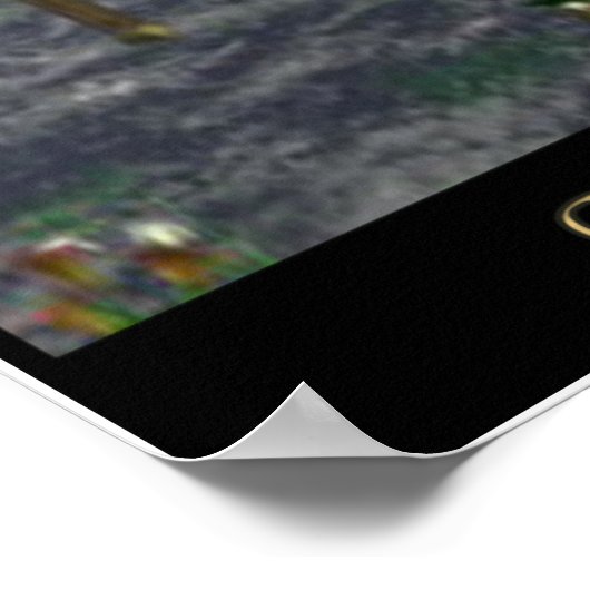 Christelijk poster Calvarium dwars (Hoek)