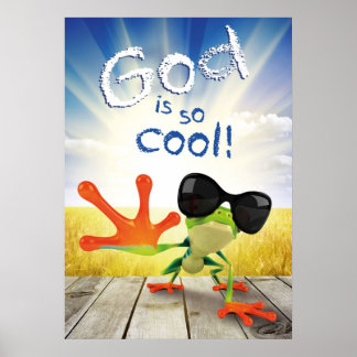 CHRISTELIJK poster COOL voor kinderen met religieu