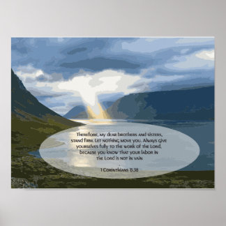 Christelijk Poster - Corinthians