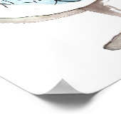 Christelijk poster, liedje, wereldbol kunst poster (Hoek)