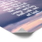 Christelijk poster met aanpasbare tekst (Hoek)