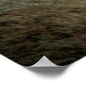 Christelijk Poster met Bergleeuw en Bijbel (Hoek)