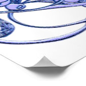 Christelijk Poster met Bijbel Verse John 14:27 (Hoek)