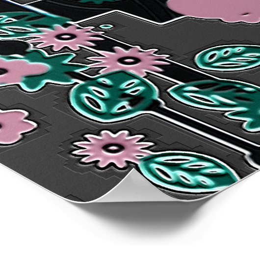 Christelijk Poster met bijbelsalm 30:5 (Hoek)