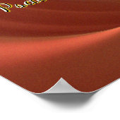 Christelijk Poster met Bijbelverse uit Psalms (Hoek)