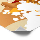 Christelijk Poster met Inspirerend Gezegde (Hoek)