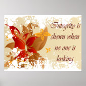 Christelijk Poster met Inspirerend Gezegde (Voorkant)