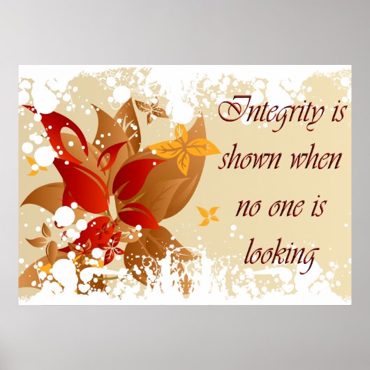 Christelijk Poster met Inspirerend Gezegde (Voorkant)