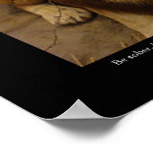 Christelijk Poster, Roaring Lion! Poster (Hoek)