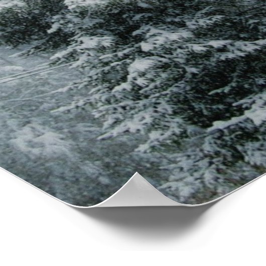 Christelijk Poster van de Tall Pine van het zijn n (Hoek)