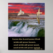 Christelijk poster van geschriften (Voorkant)