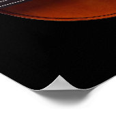 Christelijk Poster Violin Inspirerend Gezegde (Hoek)