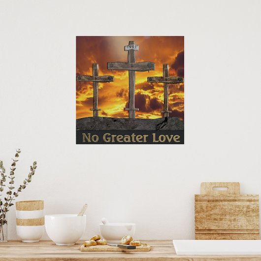 Christelijk poster voor calamiteit (Keuken)