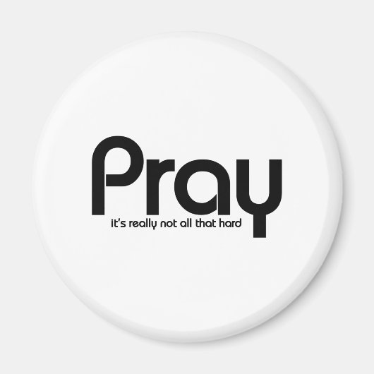 Christelijk Pray Magneet (Voorkant)