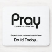 Christelijk Pray Muismat (Voorkant)