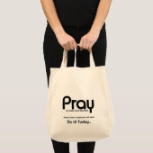 Christelijk Pray Tote Bag (Voorkant (product))