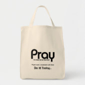 Christelijk Pray Tote Bag (Voorkant)