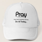 Christelijk Pray Trucker Pet (Voorkant)