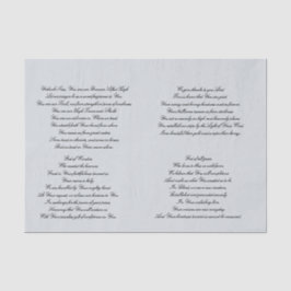 Christelijk Prayer Decoupage Tissue Paper Tissuepapier