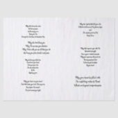 Christelijk Prayer-decoupage Tissuepapier (Voorkant)